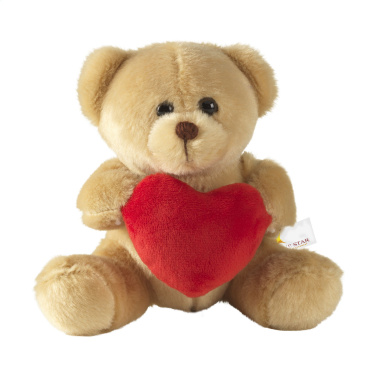 Logo trade promotional giveaway photo of: With Love Bear cuddly toy