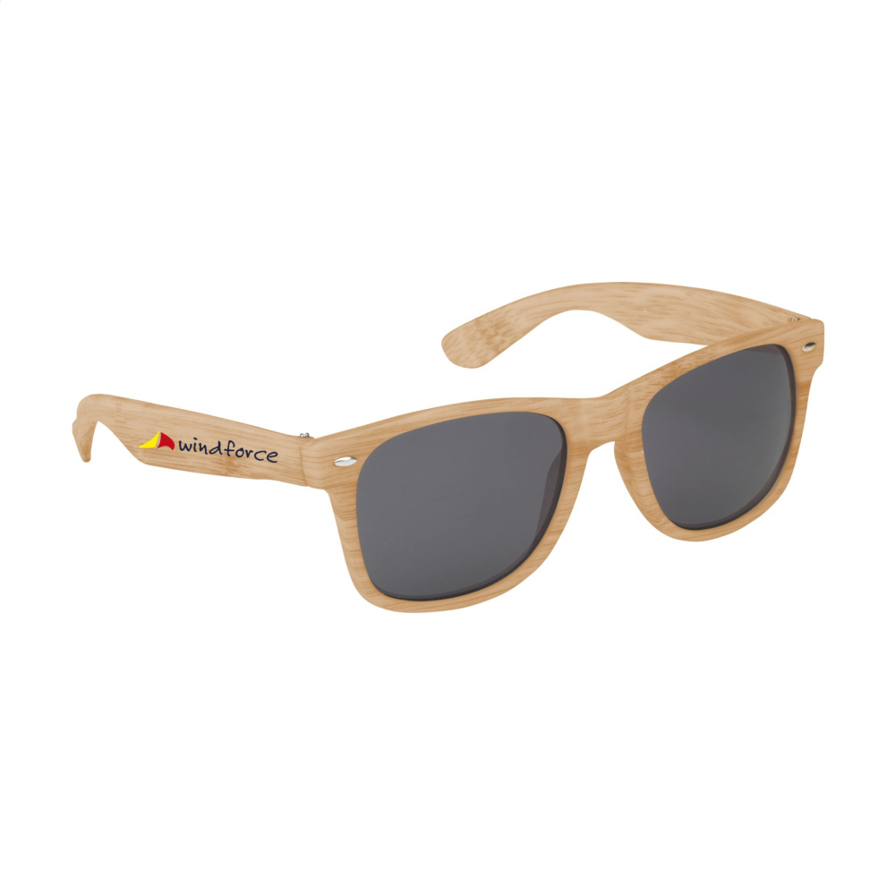 Logo trade corporate gift photo of: Looking Bamboo sunglasses