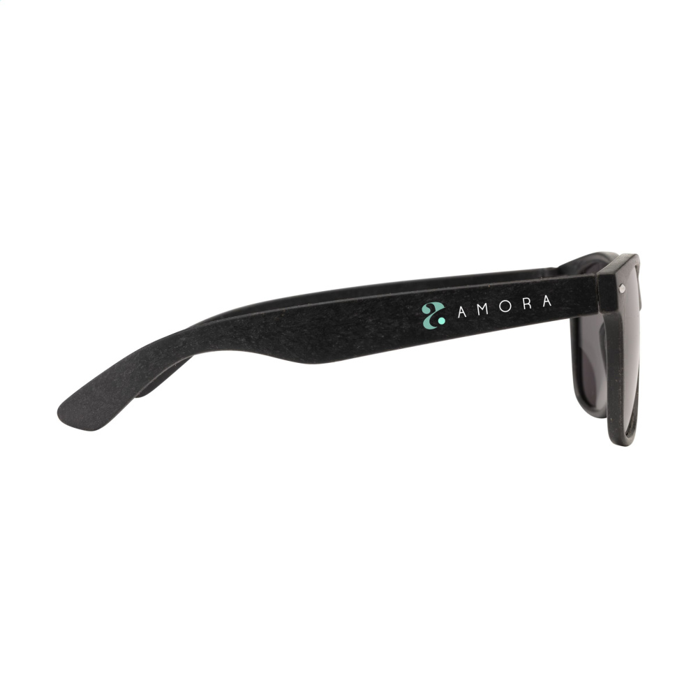 Logo trade corporate gift photo of: Malibu Eco Wheatstraw sunglasses