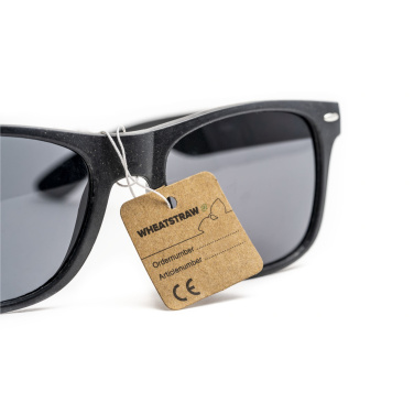 Logo trade promotional merchandise image of: Malibu Eco Wheatstraw sunglasses