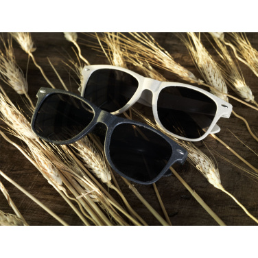 Logo trade promotional gifts picture of: Malibu Eco Wheatstraw sunglasses