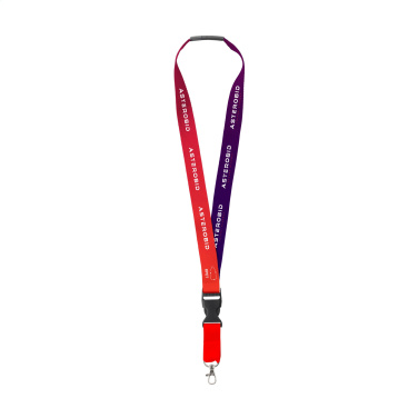 Logotrade corporate gift picture of: Lanyard Promo Complete Sublimation RPET 2 cm keycord