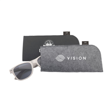 Logo trade promotional product photo of: Feltro GRS RPET Pouch for glasses