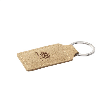 Logo trade business gift photo of: Cork Key Ring