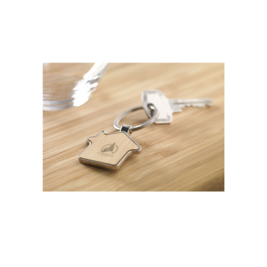 Logotrade promotional product image of: Casa bamboo keyring