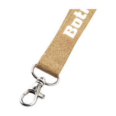 Logotrade advertising products photo of: Lanyard Cork 2 cm keycord