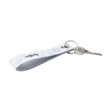 Logotrade promotional gift picture of: GRS RPET Felt Keyring