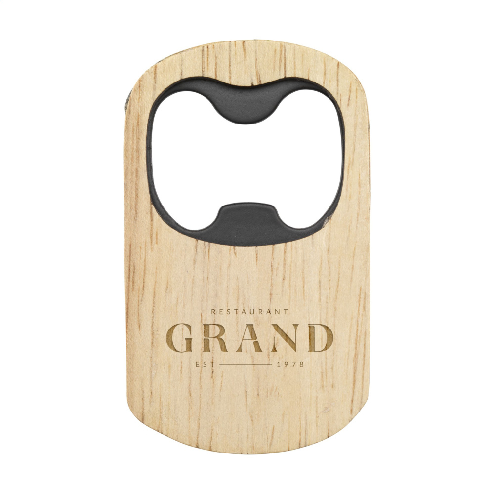 Logotrade promotional item image of: BlackBeech Opener