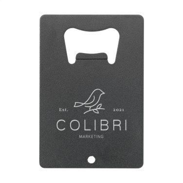 Logo trade business gift photo of: Carta Opener Recycled Alu bottle opener