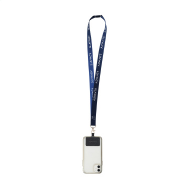 Logotrade business gifts photo of: Lanyard Sublimation Safety RPET 2 cm with Patch