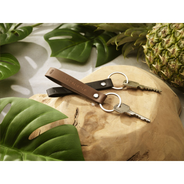 Logotrade promotional merchandise photo of: Vegan Pineapple Leather Keyring