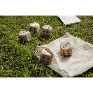 Logo trade promotional merchandise picture of: Outdoor Dice Game