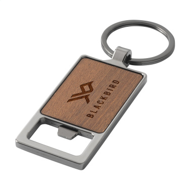 Logo trade promotional giveaways picture of: Sammy bottle opener / keyring