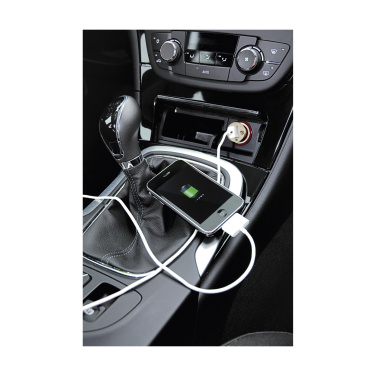 Logotrade promotional product image of: USB CarCharger plug