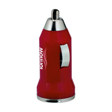 Logo trade promotional merchandise image of: USB CarCharger plug