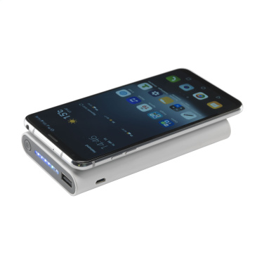 Logo trade business gift photo of: Wireless Powerbank 8000 C wireless charger