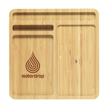 Logotrade promotional merchandise photo of: Bamboo Organizer charger