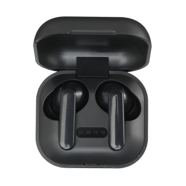 Logo trade promotional items picture of: Aron TWS Wireless Earbuds in Charging Case