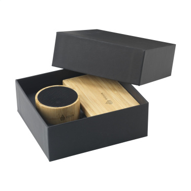 Logotrade promotional item picture of: PowerBox Bamboo gift set