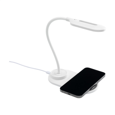 Logo trade promotional merchandise image of: Carga 10W Desklight Wireless Charger