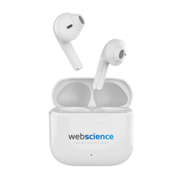 Logo trade promotional merchandise photo of: Olaf RCS TWS Wireless Earbuds