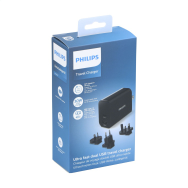 Logotrade promotional item image of: Philips Travel Charger