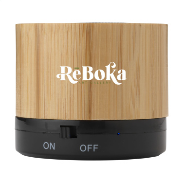 Logo trade promotional gifts image of: Bambox Bamboo Speaker