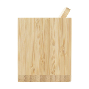 Logo trade advertising product photo of: Bamboo Boss 15W charger/pen holder