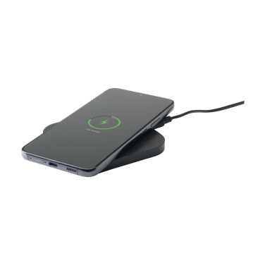 Logotrade promotional item image of: Bamboo Wireless Charger 15W