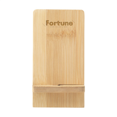 Logotrade promotional gift picture of: Miyo Bamboo Phone Stand