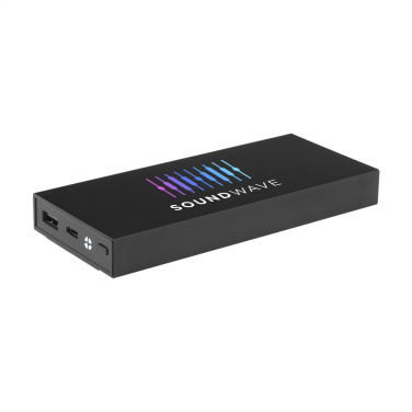 Logotrade promotional product image of: Rely Powerbank 10000 RCS Recycled Alu