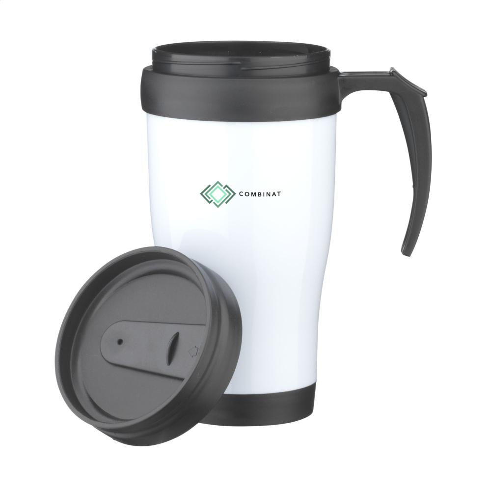 Logo trade corporate gifts image of: ThermoDrink 400 ml thermo cup