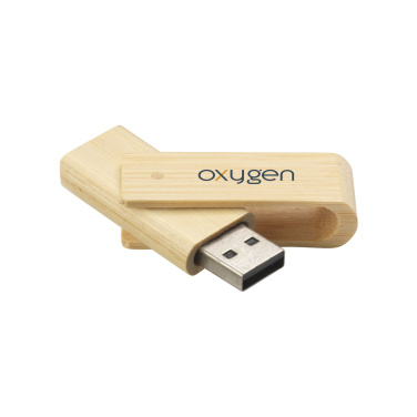 Logo trade corporate gifts picture of: USB Waya Bamboo  8 GB