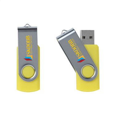 Logo trade promotional gift photo of: USB Twist 4 GB