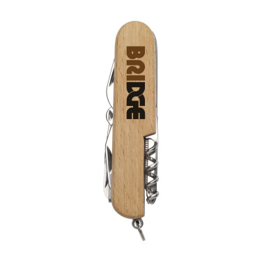 Logotrade promotional merchandise image of: Beechwood Pocket knife