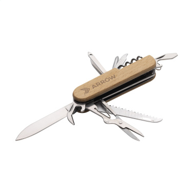 Logotrade promotional products photo of: Beechwood Pocket knife