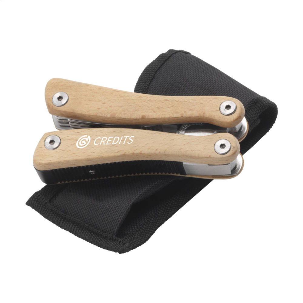 Logotrade promotional merchandise photo of: Beechwood Multitool