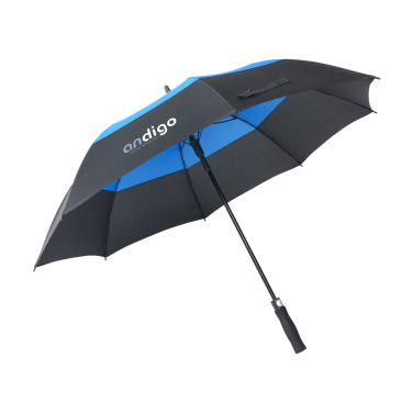 Logo trade advertising product photo of: Morrison RPET umbrella 27 inch