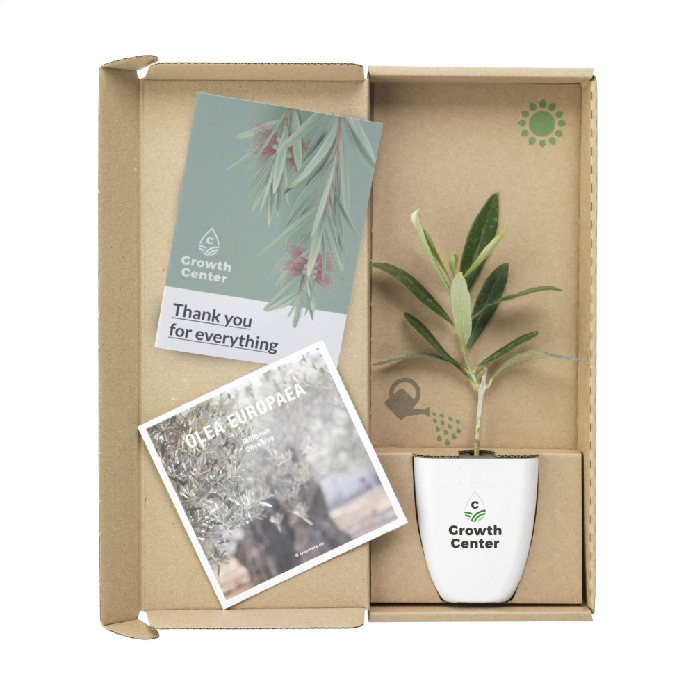 Logo trade promotional items image of: Treemore Letterbox Trees Olive