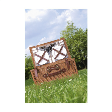 Logo trade promotional gifts picture of: QualityTime picnic basket