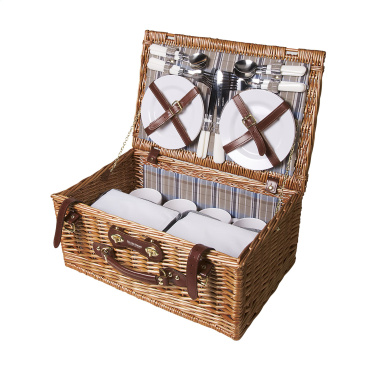 Logo trade promotional gifts picture of: QualityTime picnic basket