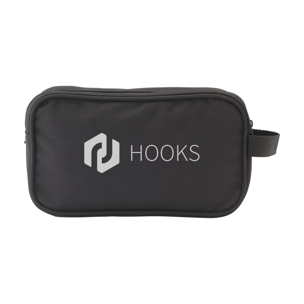 Logo trade promotional items image of: Cosmetic Bag RPET toiletry bag