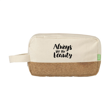 Logo trade corporate gifts image of: CosCork Eco toiletry bag