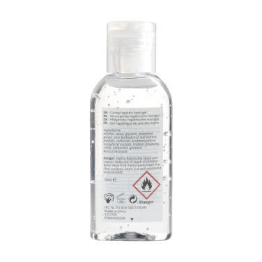 Logo trade corporate gifts image of: Caring Hygienic Hand Gel 50 ml