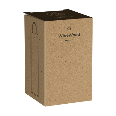 Logotrade promotional item picture of: WineWood wine box