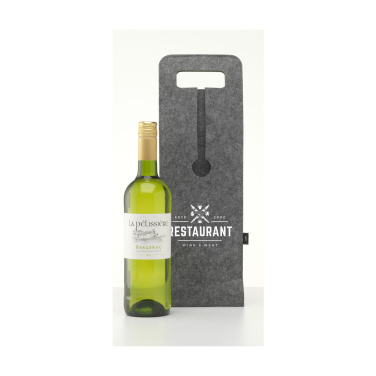 Logo trade advertising products image of: Wine Bag-to-Give GRS RPET