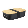 Midori Bamboo Lunchbox, black