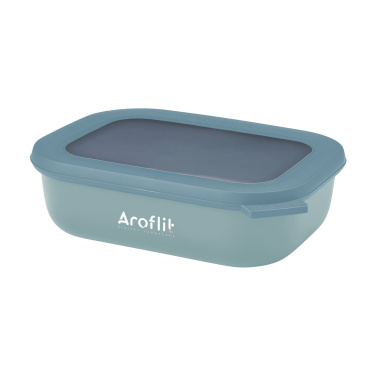 Logo trade promotional products image of: Mepal Cirqula multi use rectangular bowl 1 L lunchbox