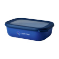 Mepal Cirqula multi use rectangular bowl 1 L lunchbox, vivid blue