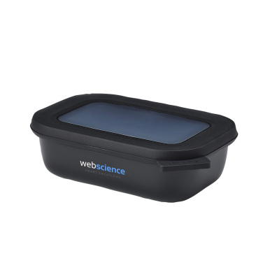 Logo trade business gift photo of: Mepal Cirqula multi use rectangular bowl 500ml lunchbox